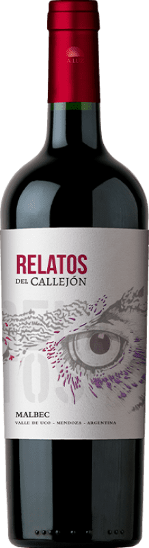 19,95 € Free Shipping | Red wine Pagos de Valcerracín Callejón del Crimen Relatos del Callejón I.G. Valle de Uco Uco Valley Argentina Malbec Bottle 75 cl