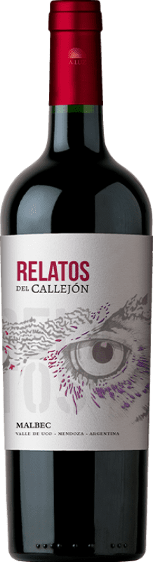 15,95 € Envoi gratuit | Vin Rouge Pagos de Valcerracín Callejón del Crimen Relatos del Callejón I.G. Valle de Uco Uco Valley Argentine Malbec 75 cl
