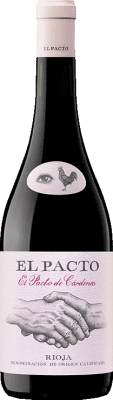 27,95 € Free Shipping | Red wine Vintae El Pacto de Cárdenas Ojo Gallo D.O.Ca. Rioja The Rioja Spain Tempranillo, Syrah, Grenache, Graciano, Mazuelo, Viura, Malvasía Bottle 75 cl