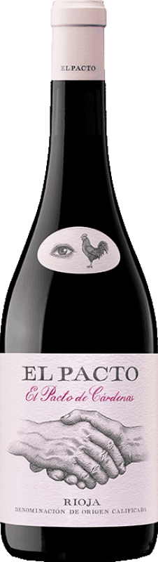 27,95 € Spedizione Gratuita | Vino Rosso Vintae El Pacto de Cárdenas Ojo Gallo D.O.Ca. Rioja La Rioja Spagna Tempranillo, Syrah, Garnacha — Grenache, Graciano, Mazuelo, Viura, Malvasia Bottiglia 75 cl