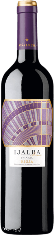 9,95 € Free Shipping | Red wine Viña Ijalba Maurice Aged D.O.Ca. Rioja The Rioja Spain Tempranillo, Graciano, Maturana Tinta Bottle 75 cl