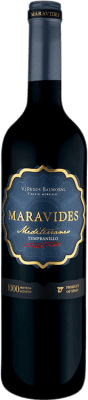 13,95 € Spedizione Gratuita | Vino rosso Balmoral Maravides Mediterráneo I.G.P. Vino de la Tierra de Castilla Castilla-La Mancha Spagna Tempranillo Bottiglia 75 cl