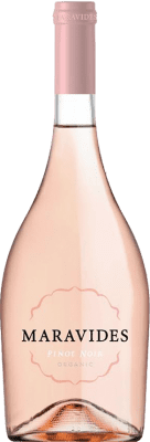 16,95 € 免费送货 | 玫瑰酒 Balmoral Maravides Rosado I.G.P. Vino de la Tierra de Castilla 卡斯蒂利亚 - 拉曼恰 西班牙 Pinot Black 瓶子 75 cl