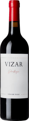 12,95 € Бесплатная доставка | Красное вино Vizar Prestigio D.O.P. Vino de Pago Dehesa Peñalba Испания Tempranillo, Merlot, Syrah, Cabernet Sauvignon бутылка 75 cl