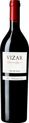 26,95 € Envoi gratuit | Vin rouge Vizar Selección Especial D.O.P. Vino de Pago Dehesa Peñalba Espagne Tempranillo, Syrah Bouteille 75 cl