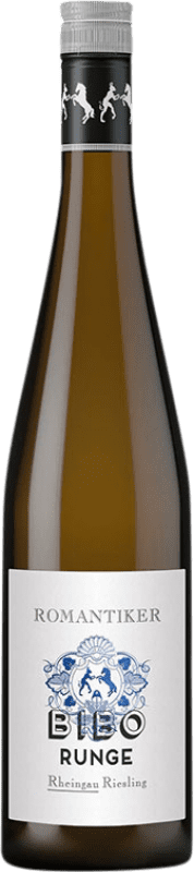 23,95 € 送料無料 | 白ワイン Bibo Runge Romantiker ドライ Q.b.A. Rheingau Rheingau ドイツ Riesling ボトル 75 cl