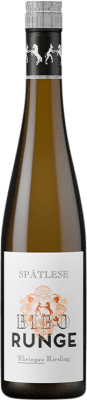 16,95 € Envío gratis | Vino Dulce Bibo Runge Spätlese — VT Vendimia Tardía Q.b.A. Rheingau Rheingau Alemania Riesling Botella Medium 50 cl