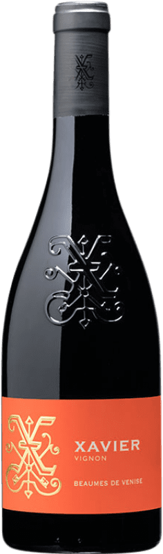 19,95 € Free Shipping | Red wine Xavier Vignon A.O.C. Beaumes de Venise France Syrah, Mourvèdre, Garnacha Roja Bottle 75 cl