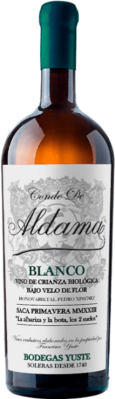 19,95 € Envío gratis | Vino blanco Yuste Conde de Aldama España Pedro Ximénez Botella 75 cl