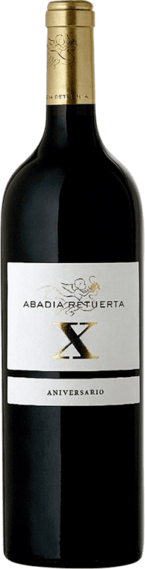 288,95 € Kostenloser Versand | Rotwein Abadía Retuerta X Aniversario Kastilien und León Spanien Tempranillo, Syrah, Cabernet Sauvignon, Petit Verdot Flasche 75 cl