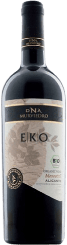 4,95 € Envío gratis | Vino Tinto Murviedro Eko D.O. Alicante Comunidad Valenciana España Monastrell Organic — Ecológico Botella 75 cl
