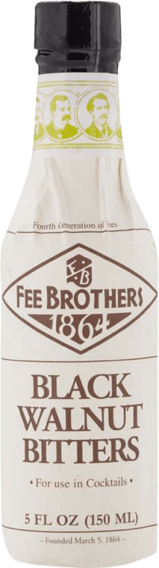 23,95 € Envío gratis | Schnapp Fee Brothers Black Walnut Estados Unidos Botellín 15 cl