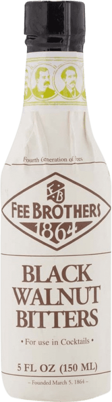 25,95 € Бесплатная доставка | Шнапс Fee Brothers Bitters Соединенные Штаты Мини-бутылка 15 cl Black Walnut — Чёрный Орех