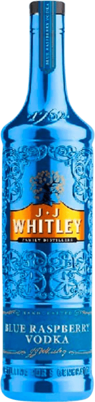 24,95 € Envio grátis | Vodca J.J. Whitley Blue Raspberry Reino Unido Garrafa 70 cl