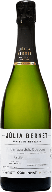 33,95 € Бесплатная доставка | Белое игристое вино Júlia Bernet Brut Nature — Брют Натюр Резерва Corpinnat Каталония Испания Xarel·lo — Шарелло 75 cl