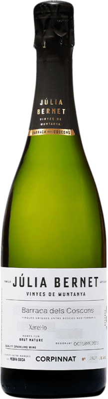 29,95 € Envio grátis | Espumante branco Júlia Bernet Brut Nature Reserva Corpinnat Catalunha Espanha Xarel·lo Garrafa 75 cl