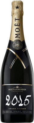 88,95 € Бесплатная доставка | Белое игристое Moët & Chandon A.O.C. Champagne шампанское Франция Pinot Black, Chardonnay, Pinot Meunier бутылка 75 cl