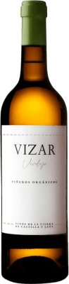 8,95 € Бесплатная доставка | Белое вино Vizar I.G.P. Vino de la Tierra de Castilla y León Кастилия-Леон Испания Verdejo бутылка 75 cl