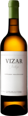 6,95 € Envío gratis | Vino Blanco Vizar I.G.P. Vino de la Tierra de Castilla y León Castilla y León España Verdejo 75 cl
