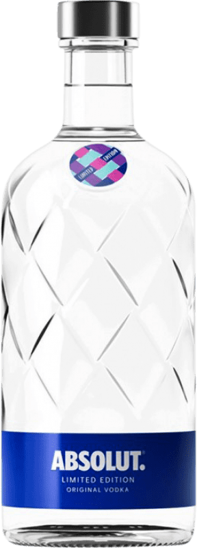 24,95 € Kostenloser Versand | Wodka Absolut Limitierte Edition Schweden 1 L