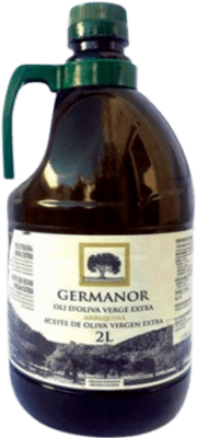 39,95 € 免费送货 | 橄榄油 Actel Germanor 西班牙 玻璃瓶 2 L