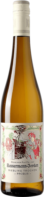 56,95 € Бесплатная доставка | Белое вино Dr. Von Basserman-Jordan Пфальце Германия бутылка 75 cl