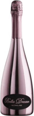15,95 € Envio grátis | Espumante Rosé Bella Dream Rosé Itália 75 cl Sem Álcool