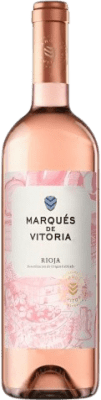 5,95 € Kostenloser Versand | Rosé-Wein Marqués de Vitoria Rosat Jung D.O.Ca. Rioja La Rioja Spanien Flasche 75 cl