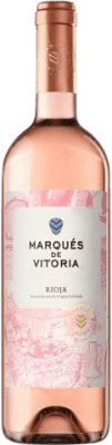 5,95 € Kostenloser Versand | Roséwein Marqués de Vitoria Rosat Jung D.O.Ca. Rioja La Rioja Spanien Flasche 75 cl