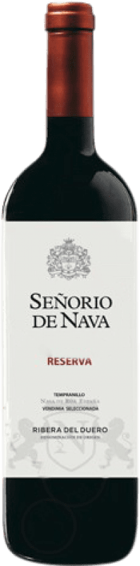 43,95 € Spedizione Gratuita | Vino rosso Señorío de Nava Riserva D.O. Ribera del Duero Castilla y León Spagna Bottiglia Magnum 1,5 L