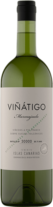 27,95 € Envoi gratuit | Vin blanc Viñátigo Crianza Iles Canaries Espagne Marmajuelo Bouteille 75 cl