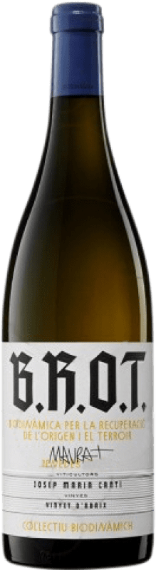 19,95 € Free Shipping | White wine BROT Maurat Aged D.O. Penedès Catalonia Spain Bottle 75 cl
