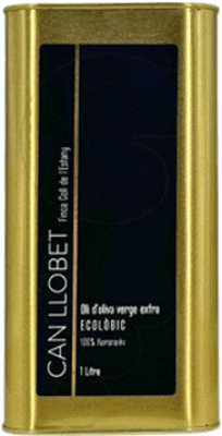 Olive Oil Can Llobet Koroneiki 1 L