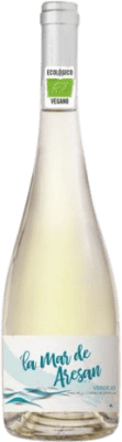 8,95 € Бесплатная доставка | Белое вино Castillo de Aresan La Mar Молодой I.G.P. Vino de la Tierra de Castilla Castilla la Mancha y Madrid Испания бутылка 75 cl