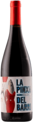 7,95 € Envío gratis | Vino tinto Cellers Tarrone La Pinxa del Barri Tinto Roble D.O. Terra Alta Cataluña España Botella 75 cl