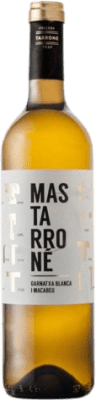 6,95 € Kostenloser Versand | Weißwein Cellers Tarrone Mas Blanc Jung D.O. Terra Alta Katalonien Spanien Flasche 75 cl