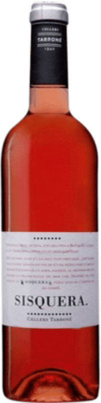 6,95 € Spedizione Gratuita | Vino rosato Cellers Tarrone Sisquera Rosat Giovane D.O. Terra Alta Catalogna Spagna Bottiglia 75 cl