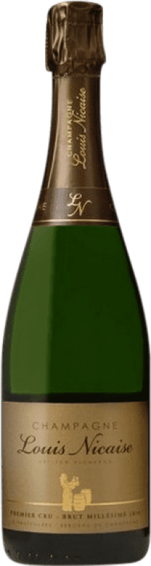 49,95 € Бесплатная доставка | Белое вино Louis Nicaise Millésimé брют Гранд Резерв A.O.C. Champagne шампанское Франция бутылка 75 cl