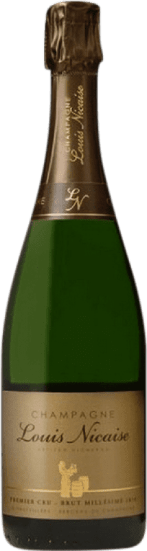 39,95 € Бесплатная доставка | Белое вино Louis Nicaise Brut — брют Millésimé Гран Резерва A.O.C. Champagne шампанское Франция 75 cl