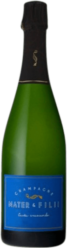 43,95 € Envoi gratuit | Vin blanc Mater & Filio Crescendo Brut Grande Réserve A.O.C. Champagne Champagne France Chardonnay, Pinot Meunier Bouteille 75 cl