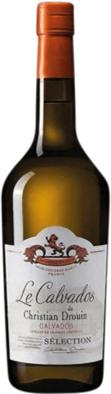 45,95 € Kostenloser Versand | Calvados Christian Drouin Le Calvados Frankreich Flasche 70 cl