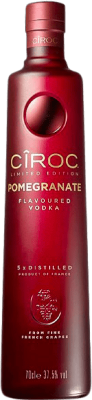 41,95 € Envio grátis | Vodca Cîroc Pomegranate França Garrafa 70 cl