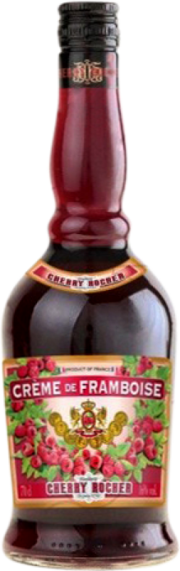 13,95 € Envío gratis | Crema de Licor Cherry Rocher Francia 70 cl Framboise — Frambuesa