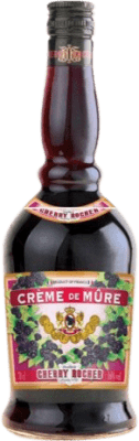 12,95 € Spedizione Gratuita | Crema di Liquore Cherry Rocher Creme de Mure Francia Bottiglia 70 cl