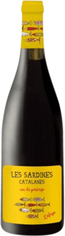 10,95 € Spedizione Gratuita | Vino rosso Domaine Lafage Les Sardines Catalanes Tinto Giovane I.G.P. Vin de Pays Côtes Catalanes Linguadoca-Rossiglione Francia Bottiglia 75 cl