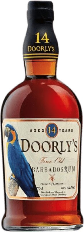 104,95 € Envoi gratuit | Rhum Doorly's Barbade 14 Ans 70 cl