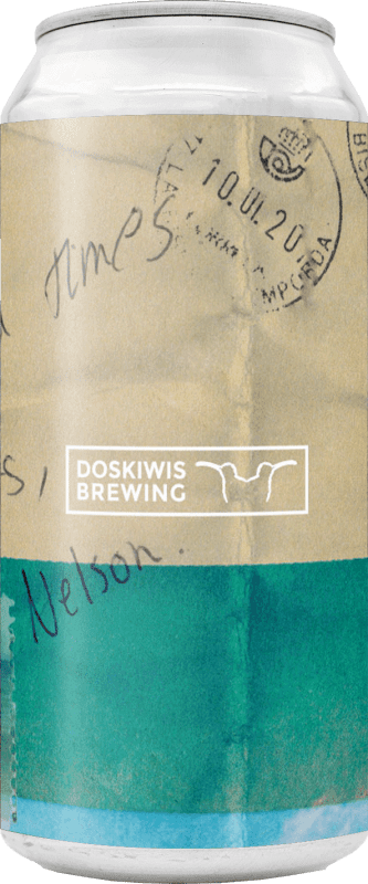 5,95 € Free Shipping | Beer Doskiwis Sunny Nelson Pale Ale Catalonia Spain Can 50 cl
