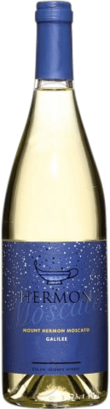 19,95 € Spedizione Gratuita | Vino bianco Golan Heights Hermon Giovane Galilea Israele Moscato Bianco Bottiglia 75 cl