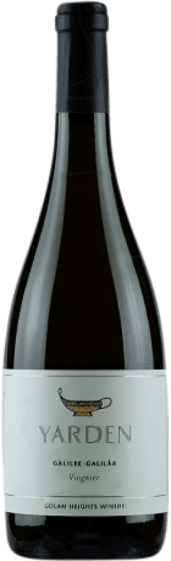 21,95 € Envío gratis | Vino blanco Golan Heights Yarden Blanco Crianza Galilea Israel Viognier Botella 75 cl