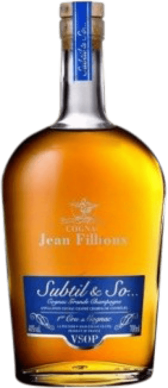 68,95 € Envío gratis | Coñac Jean Fillioux Subtil & So VSOP Francia Botella 70 cl